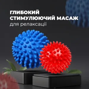 Набір масажних м'ячів PowerPlay PP-4341 Massage Ball (набір 2 шт.)
