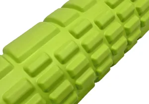 Масажний ролер EasyFit Grid Roller Mini 30 см салатовий
