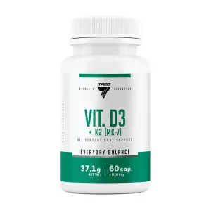 Vit. D3 + K2 MK-7 - 60 капсул