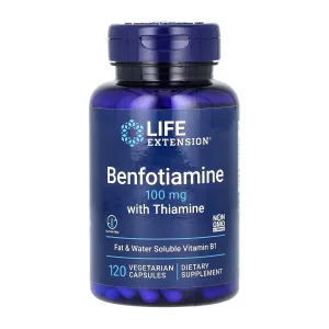 Benfotiamine with Thiamine	100 мг - 120 капсул