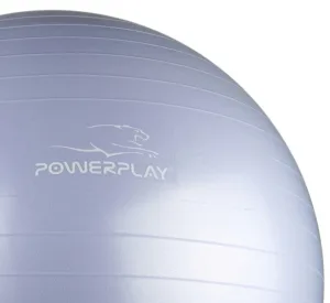М'яч для фітнесу фітбол PowerPlay 4001 Ø75 cm Gymball Sky синій + помпа
