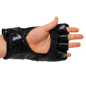 Рукавички для змішаних єдиноборств EVL MMA L - чорний