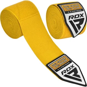 Бинти для боксу RDX WX Professional Boxing Hand Wraps Yellow (4,5 м.)
