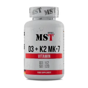 Vitamin D3 + K2 MK-7 - 60 софтгель