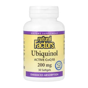 Ubiquinol CoQ10 200 мг - 30 софтгель