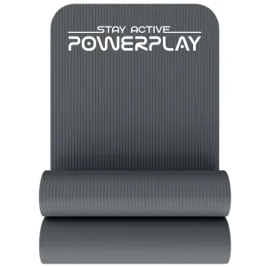 Килимок для йоги та фітнесу PowerPlay 4152 NBR Performance Mat Сірий (183x61x1)