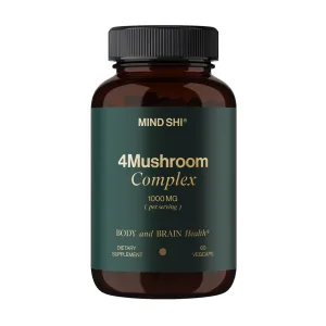 4 Mushroom Complex 1000 мг - 60 капсул