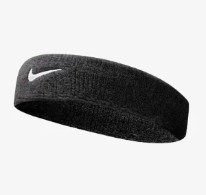Пов'язка на голову Nike SWOOSH HEADBAND Чорний N.NN.07.010.OS (Оригінал)