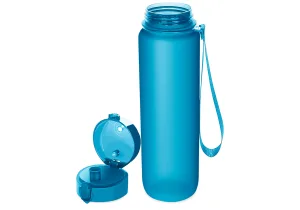 Пляшка для води EasyFit AquaFlow - 800 мл синя