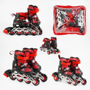 Ролики Best Roller розмір 26-28 чорно-червоний 19855-XS