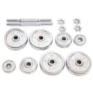 Гантелі розбірні хромовані 2 шт по 15 кг