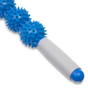 Масажер палиця роликовий 5 масажерів massager синій