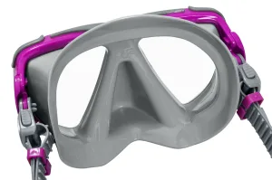 Маска для плавання BESTWAY 14+ 22052 сіро-червоний