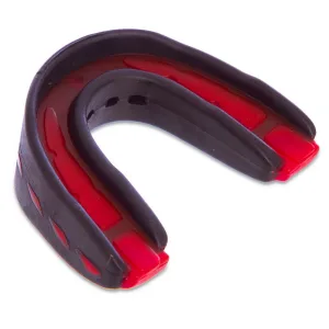Капа боксерська EVERSHIELD DOUBLE MOUTH GUARD чорно-червона універсальна (оригінал)