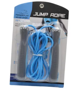 Скакалка PowerPlay 4204 класичний Jump Rope блакитна 2,7 m.