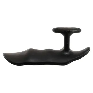 Накладки на долоні грипси Gym Grips силіконові, 2 шт, чорні - 9х5х3,5 см