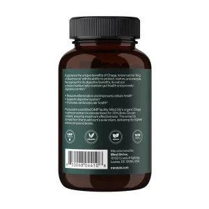 Chaga Mushroom - 1 г 60 вег. капсул без етикетки