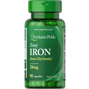Easy Iron 28 мг (Iron Glycinate) - 90 капсул