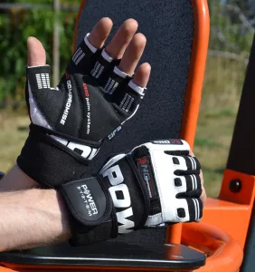 Рукавички для фітнесу Power System PS-2700 No Compromise Black/White - M