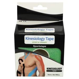 Kinesiology tape for face and body size 5 cmx5 m assorted colors