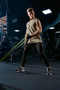 Еспандер-петля (гумка для фітнесу і кроссфіту) PowerPlay 4115 Power Band зелена (16-32 кг)