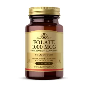 Folate 1000 мкг Metafolin 1,000 мкг - 60 таблеток