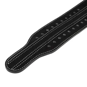 Пояс для пауерліфтингу Power System PS-3800 PowerLifting шкіряний Black - M