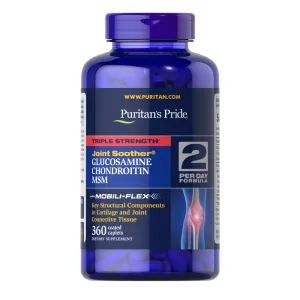 Glucosamine Chondroitin MSM Triple Strength 360 капсул