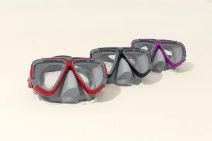 Маска для плавання BESTWAY 14+ 22052 сіро-червоний