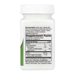 DGL (Sugar Free) - 100 tabs.