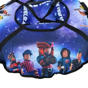 Тюбинг надувные санки ватрушка с камерой "роблокс" 120 см