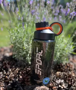 Пляшка для води CASNO - 800 мл KXN-1235 сіра