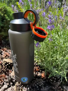 Пляшка для води CASNO - 1000 мл KXN-1243 Сіра