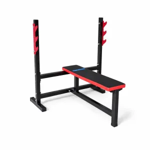 Лавка зі стійками під штангу для жиму