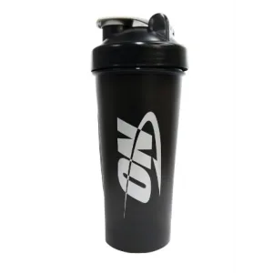 Shaker with metal ball 600 мл чорно сірий