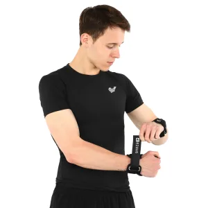 Накладки для підтягувань та тяг HAND GRIP THICKER LAYERS EZOUS 2 шт чорний універсальний