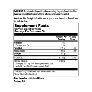 Omega-3 720 EPA / 480 DHA 60 капсул