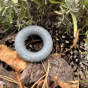 Еспандер кистьовий силіконовий PowerPlay PP-4338 Hand Grip Large 25 кг. сірий