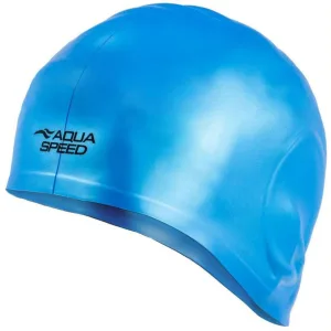 Шапка для плавання Aqua Speed EAR CAP VOLUME 60469 блакитна універсальний 284-02 (оригінал)