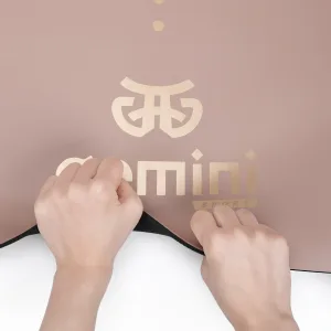 Килимок для йоги каучуковий поліуретан Sport Pro 183 см*68 см*5 мм пудровий