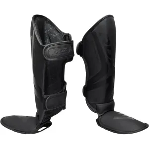 Захист гомілки та стопи RDX SHIN INSTEP T15 чеорний plus XL чорний