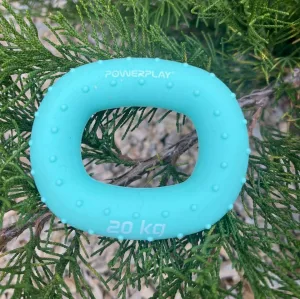 Еспандер кистьовий силіконовий PowerPlay PP-4337 Hand Grip Medium 20 кг. зелений