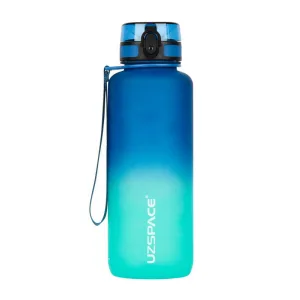 Uzspace Frosted Gradient Waterbottle 3056 1,5 л blue/Зелений