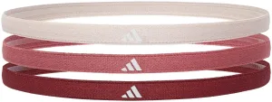 Пов'язки на голову Adidas Hairbands 3pk бордовий, рожевий, бежевий One Size (Оригінал)