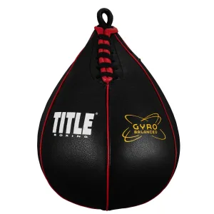 Пневмогруша боксерська Gyro Balanced Speed Bag чорна L