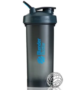 Шейкер спортивний BlenderBottle Pro45 - 1270 мл Grey/синій