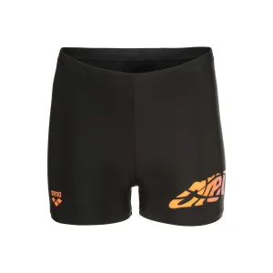 Плавки боксери для хлопчиків Arena LETTERING SWIM SHORT чорні 010864 500 оригінал 152 см