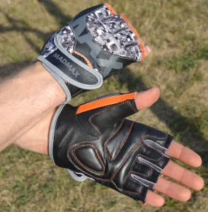 Рукавички для фітнесу MadMax MFG-831 Mti 83,1 Grey/Digital Camo XXL