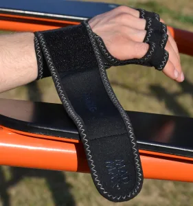 Рукавички для фітнесу MadMax MFG-303 MAXGRIP neoprene wraps Black/Grey L/XL