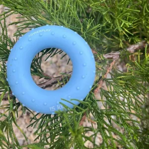 Еспандер кистьовий силіконовий PowerPlay PP-4338 Hand Grip Light 15 кг. блакитний